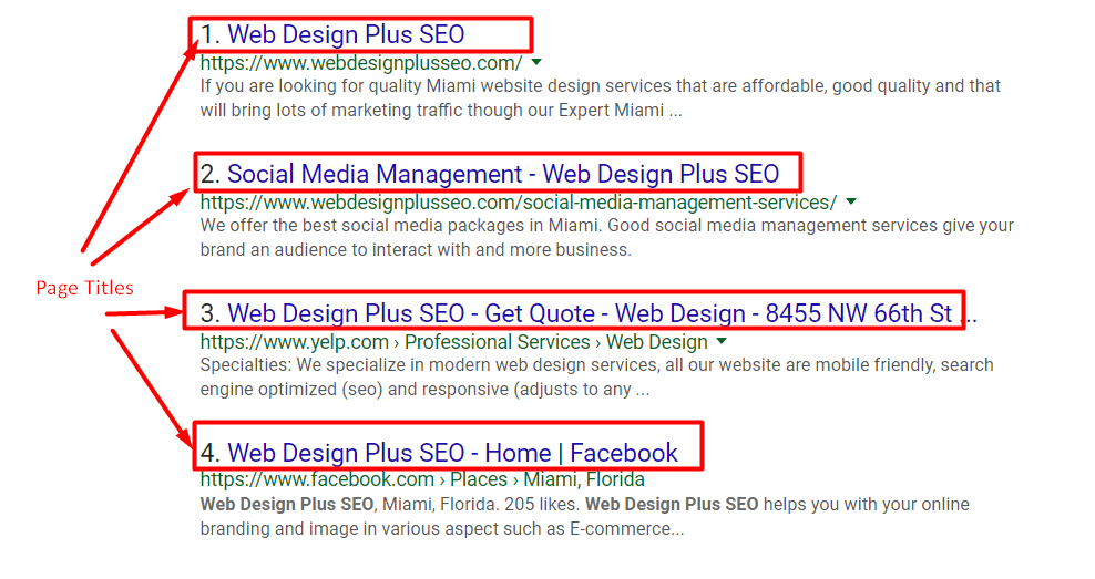 Page Title Example
