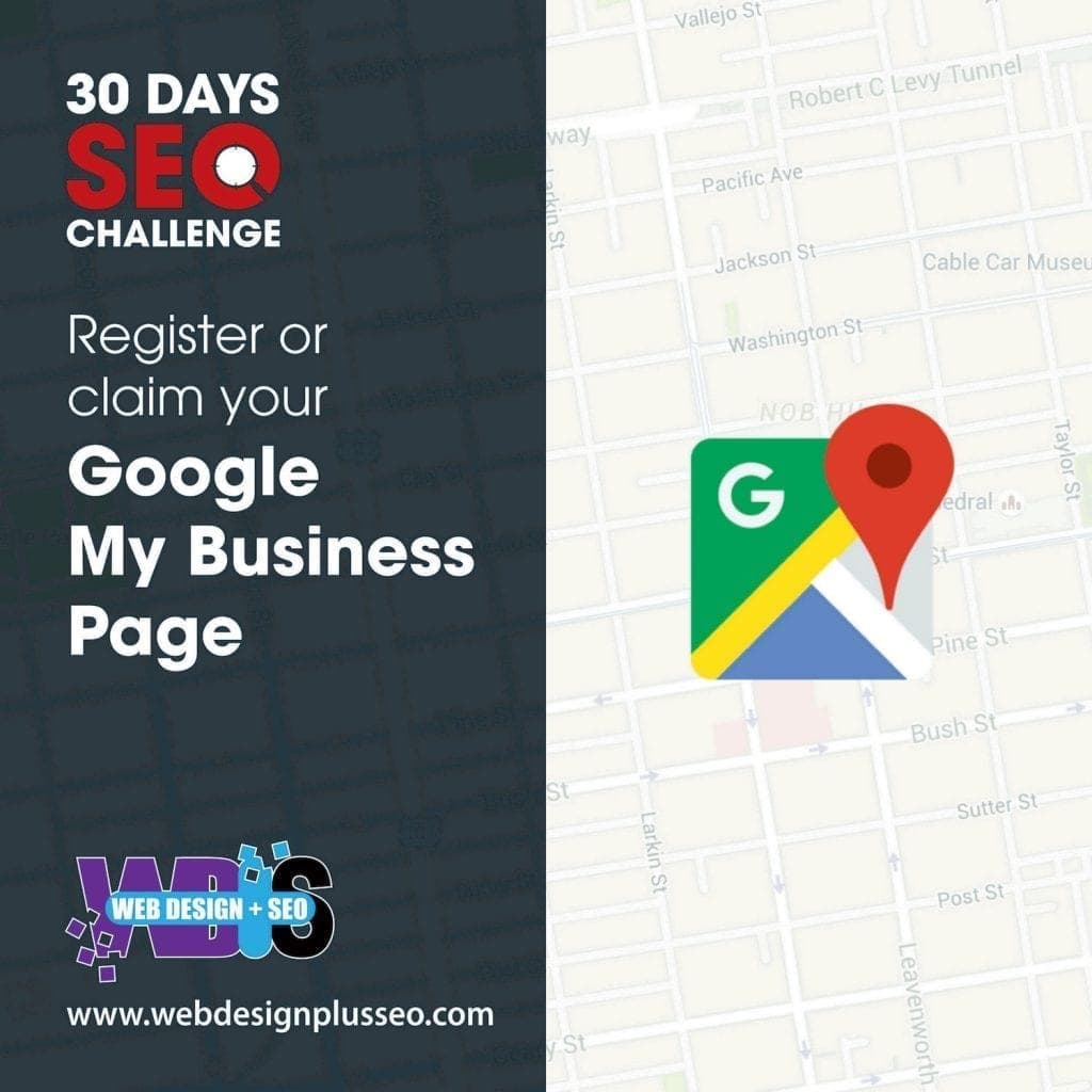 Day 1: Register on your Google Business Page 2