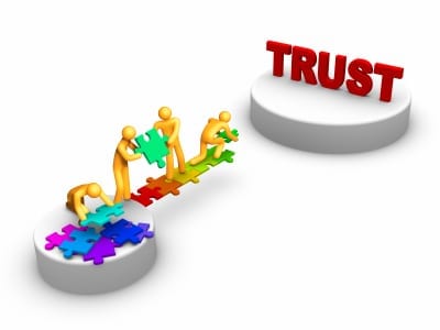 build trust on social media
