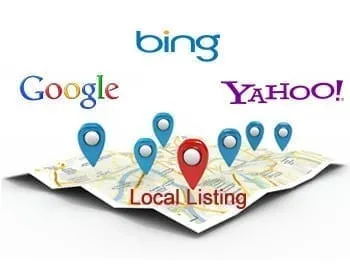 Local Listing on Google, Bing and Yahoo Local SEO with Business Listings
