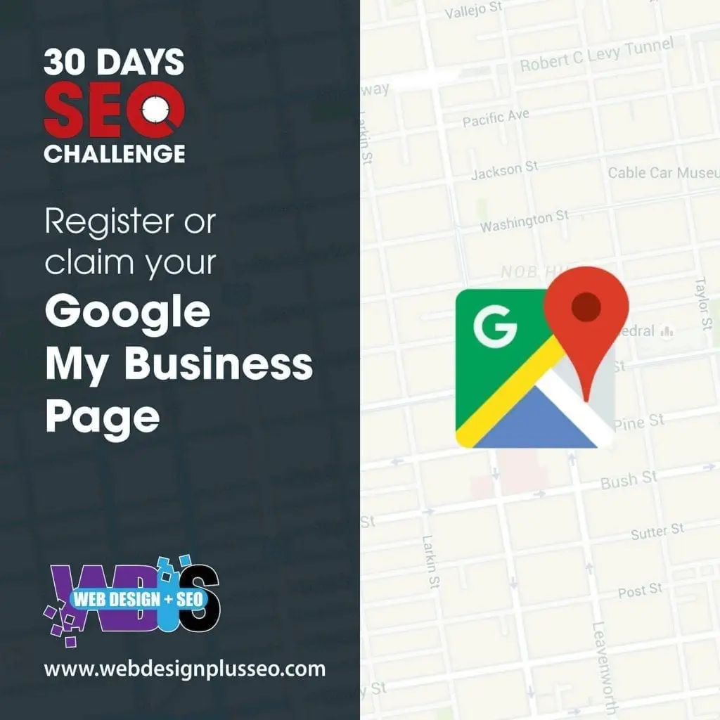 Day 1: Register on your Google Business Page 2