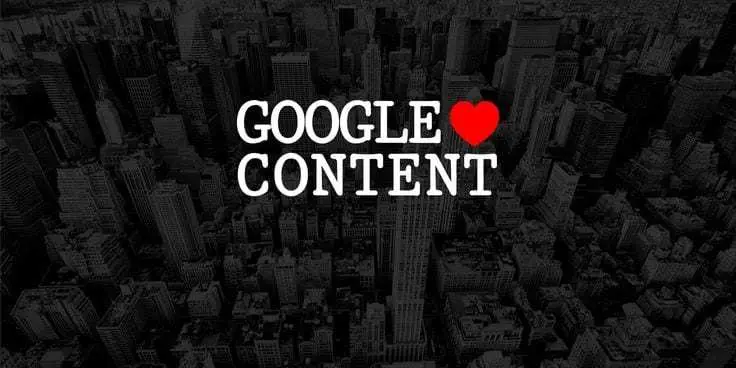 google loves content